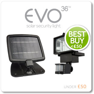 Evo 36 Solar Security Light