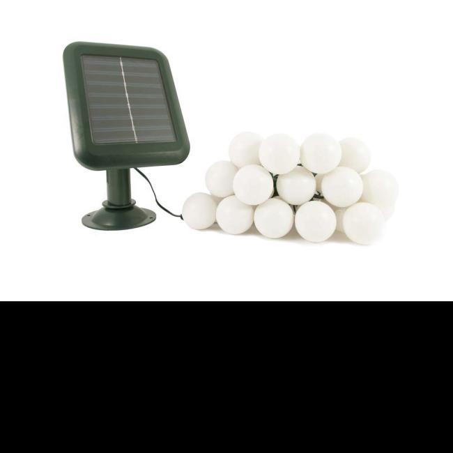 Everbright Solar Party Lights - 20 Multicoloured Balls