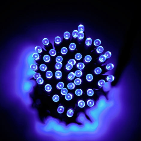Everbright Solar Fairy Lights - Blue 100 LEDs