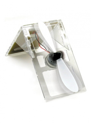 Solar Powered Perspex Desk Fan Kit