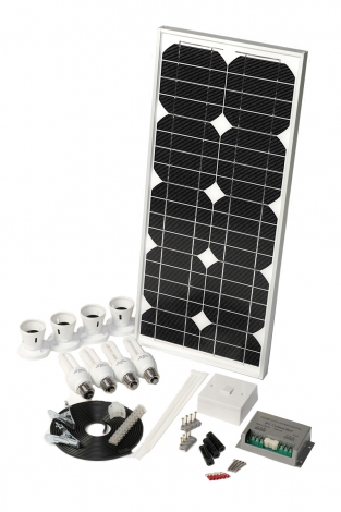 Solar Mate III ES - Shed Lighting Kit