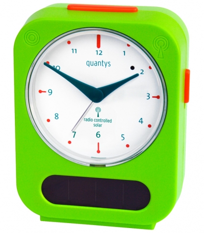 Solar Alarm Clock - Green