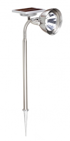 Solar Spot Light - Stainless Steel