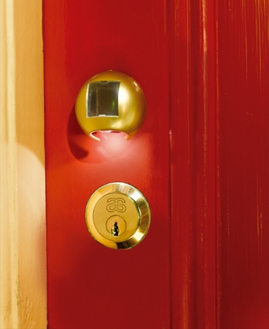Solar Keyhole Light