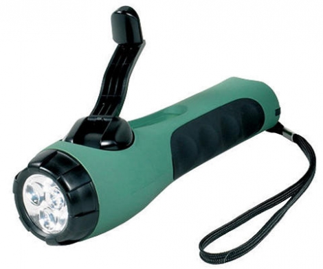 Wind up torch - Blue