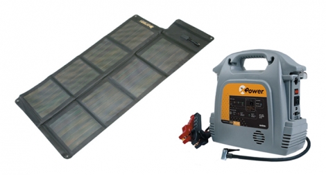 Sunlinq 25W Laptop Solar Charger Kit