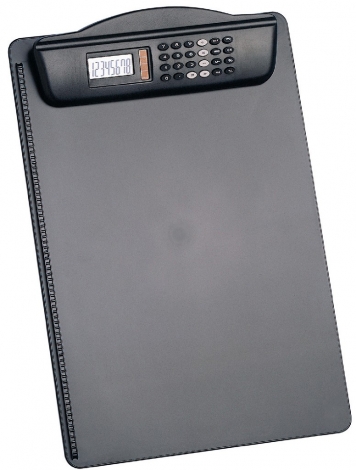Clipboard With Integrated Solar Calculator