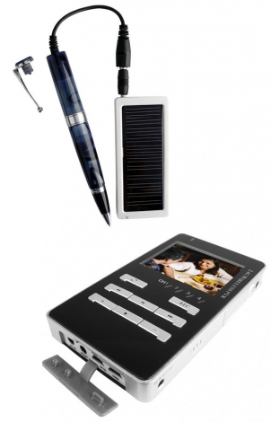 Solar Wireless Spy Camera Pen