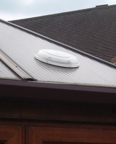 Solar Powered Smart Vent 100 (Plastic Coated)