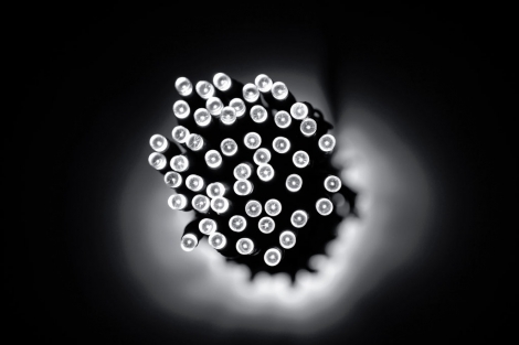 Everbright Solar Fairy Lights - White 100 LEDs