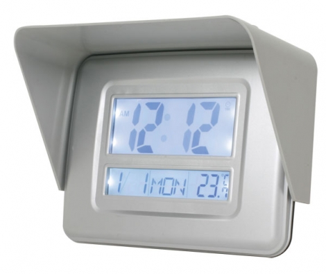 Solar Outdoor Clock