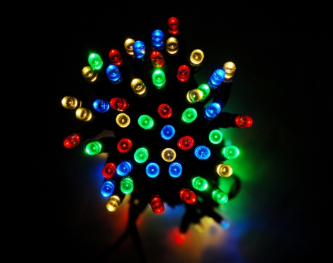 Everbright Solar Fairy Lights - Multi 100 LEDs