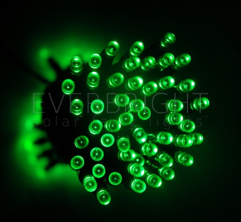 Everbright Solar Fairy Lights - Green 50 LEDs