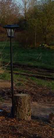 Solar Garden Lamp Post