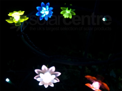 Solar Fairy Light Attachments - Double Flower x 50