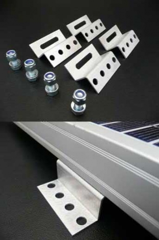 50mm Solar Panel Bracket - Z Shape