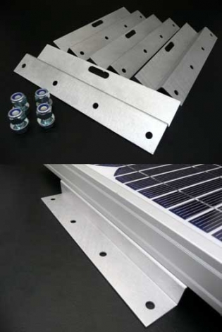 200mm Solar Panel Bracket - Z Shaped