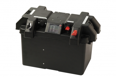 Delux all weather 12v battery box