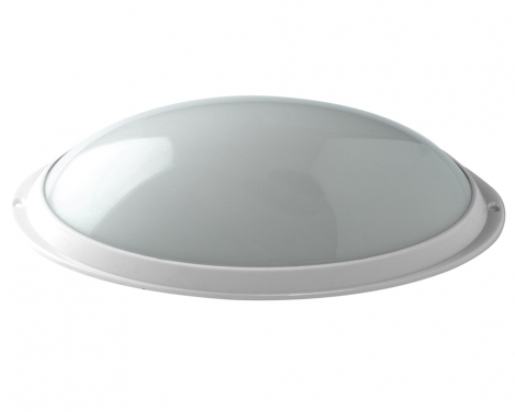 9W, Outdoor 12v Bulkhead light including fluro bulb