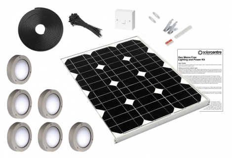 Geo Outdoor 6 - Bulkhead Solar LED Kit