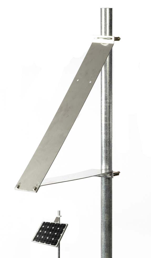 60W - 120W Solar Panel Wall / Post Bracket