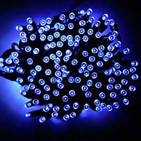 Solar Fairy Lights - Blue 300 LEDs
