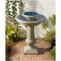 Chatsworth 2-Tier Solar Fountain
