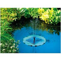 Solar Lily Fountain