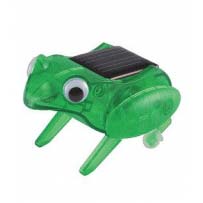 Solar Hopping Frog Toy