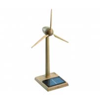 Big Wooden Turbine With Gearbox 30cms