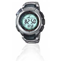 Casio Pro Trek Tough Solar Triple Sensor Mens Watch (Prg-110t-7vdr)