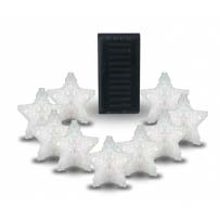 Solar Powered Hanging Stars (9 pack)