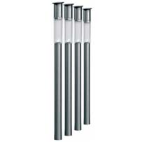 Ultra Thin Stainless Steel Post Light (4 Pack)