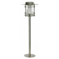 Lugano Maxi Stainless Steel Solar Lamp