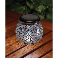 Clear Glass Solar Lantern