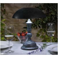 Aluminium Solar Table Lamp