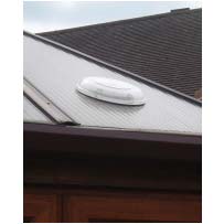 Solar Powered Smart Vent 100 (Plastic Coated)