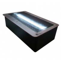 Solar Stainless Steel Brick Light