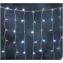 Solar Fairy Lights - 96 LED Curtain