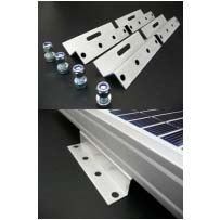 100mm Solar Panel Brackets - Z Shaped