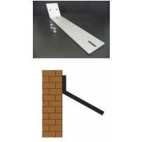 Wall Mount Solar Panel Bracket 310mm