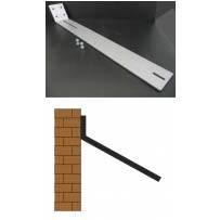 Wall Mount Solar Panel Bracket 555mm