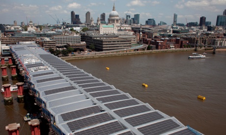 London’s New Solar-powered Blackfriars Rail Station