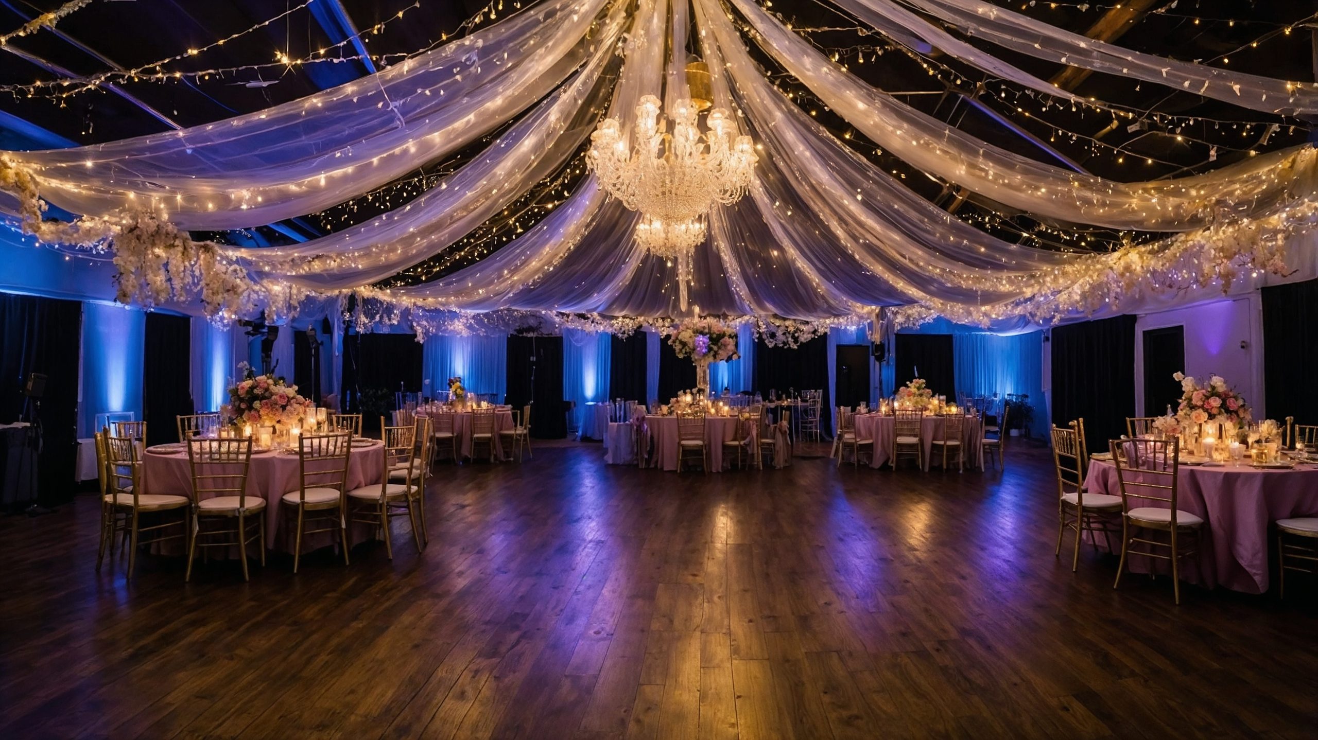 Fairy Light Wedding Canopy