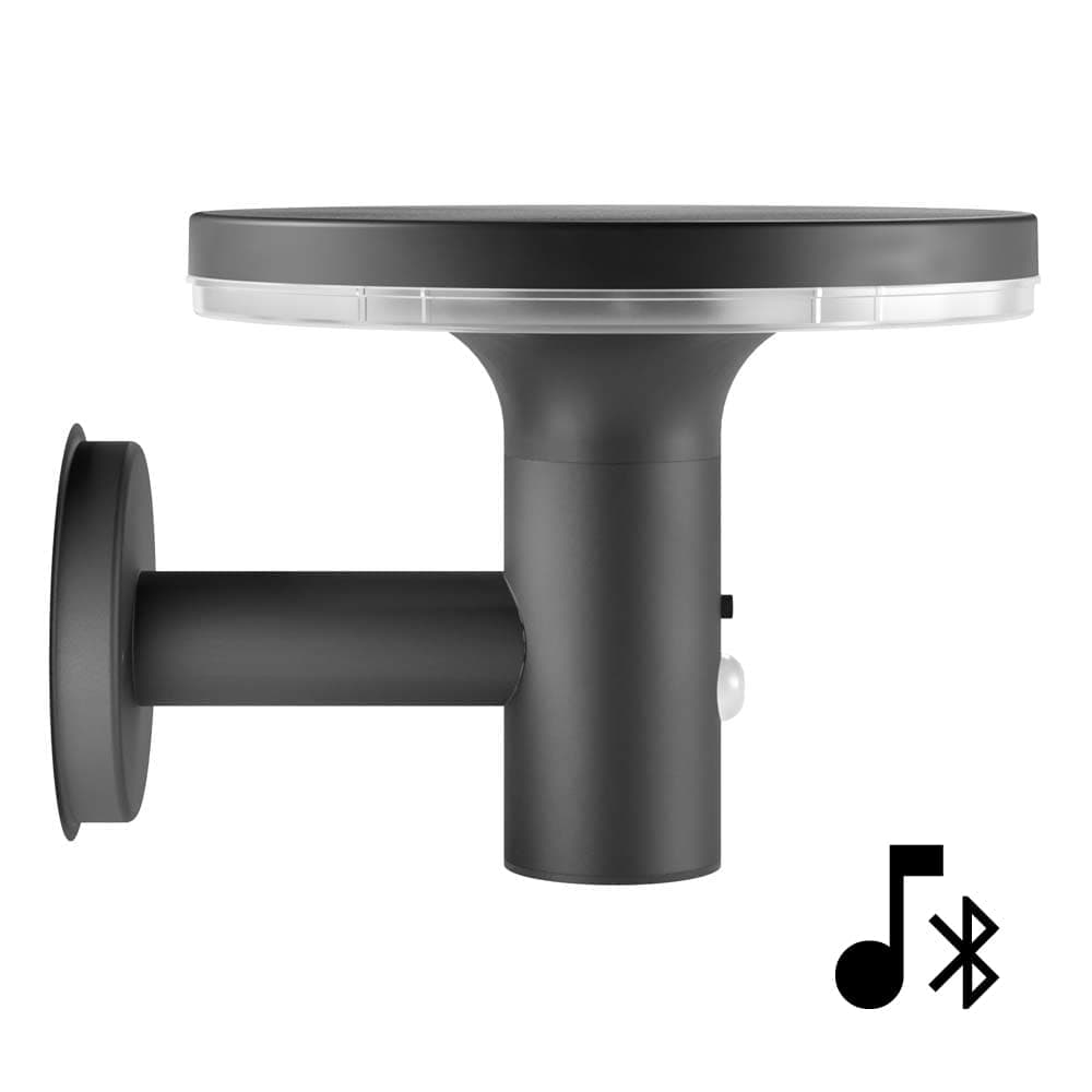 Blulite Solar Motion Bluetooth Speaker Light view 1