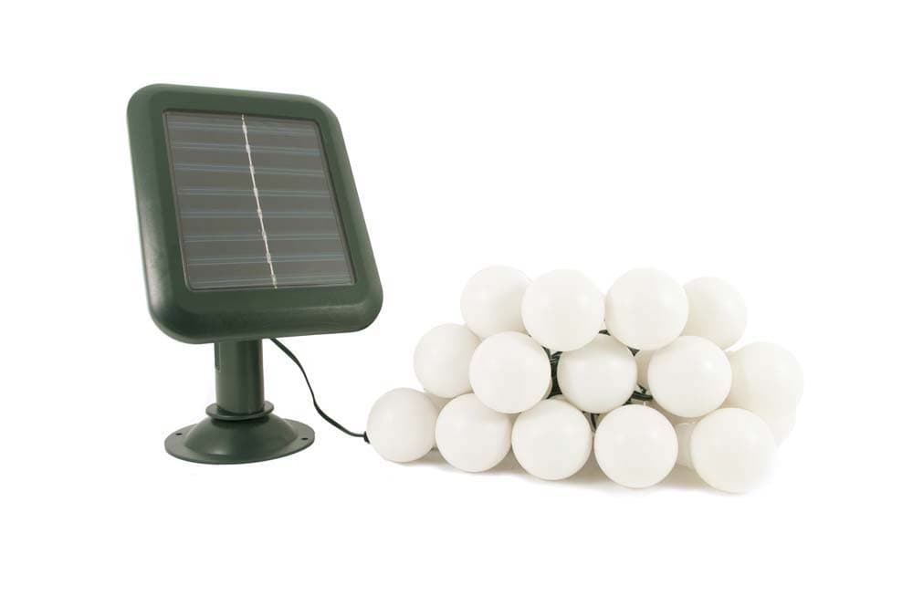 Everbright Solar Party Lights - 20 Multicoloured Balls view 1