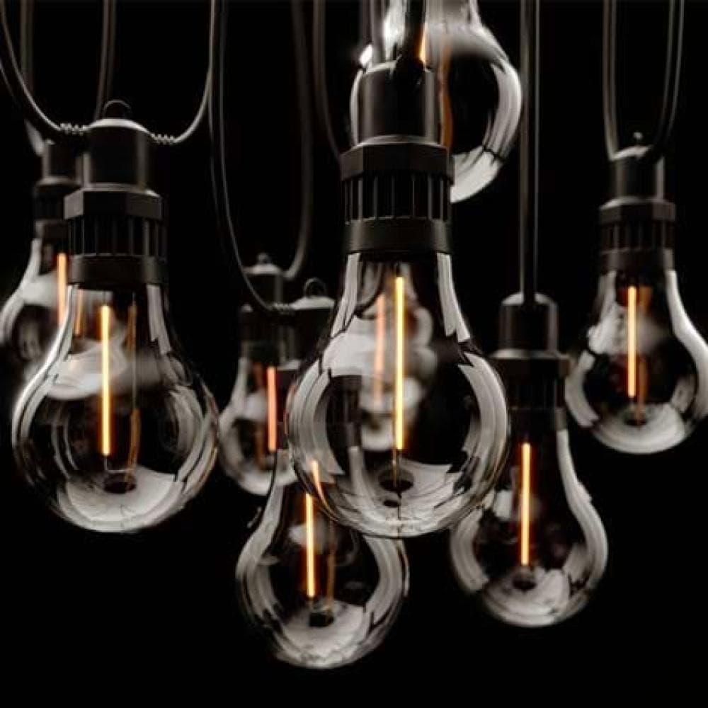 Edinburgh USB Solar Festoon Lights (Set Of 10) view 1