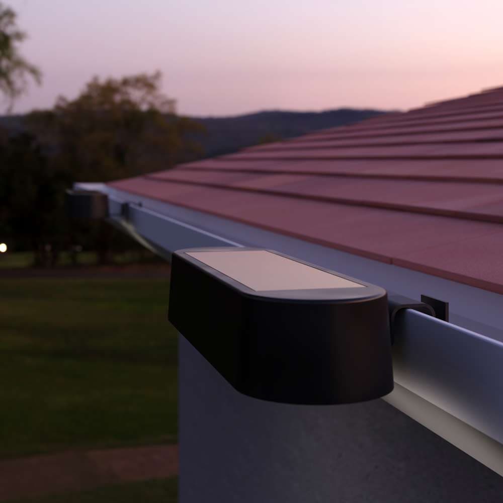 Luxflow Solar Gutter Light view 1