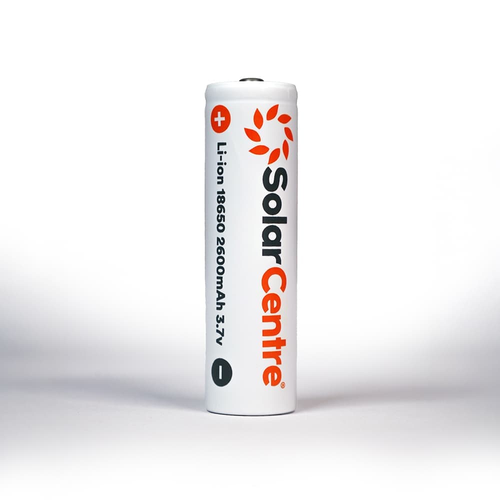 SolarCentre 18650 2600mAh Lithium-Ion Rechargeable Battery view 1
