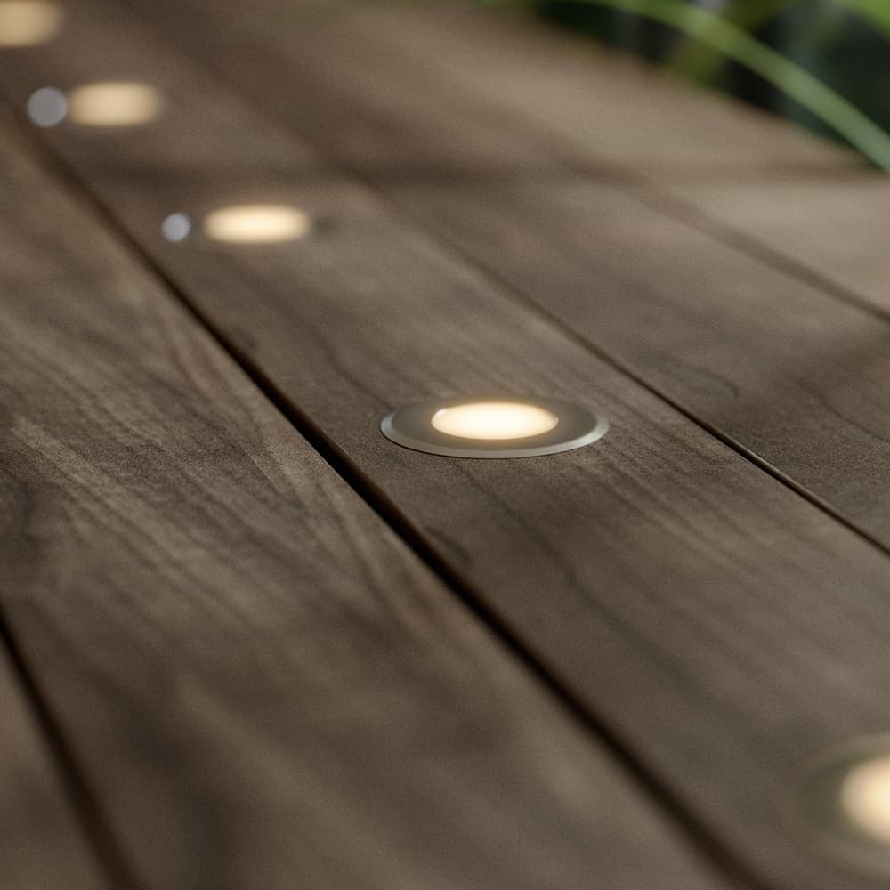 Advance DualWhite USB Solar Deck Lights - Set Of 8 view 1